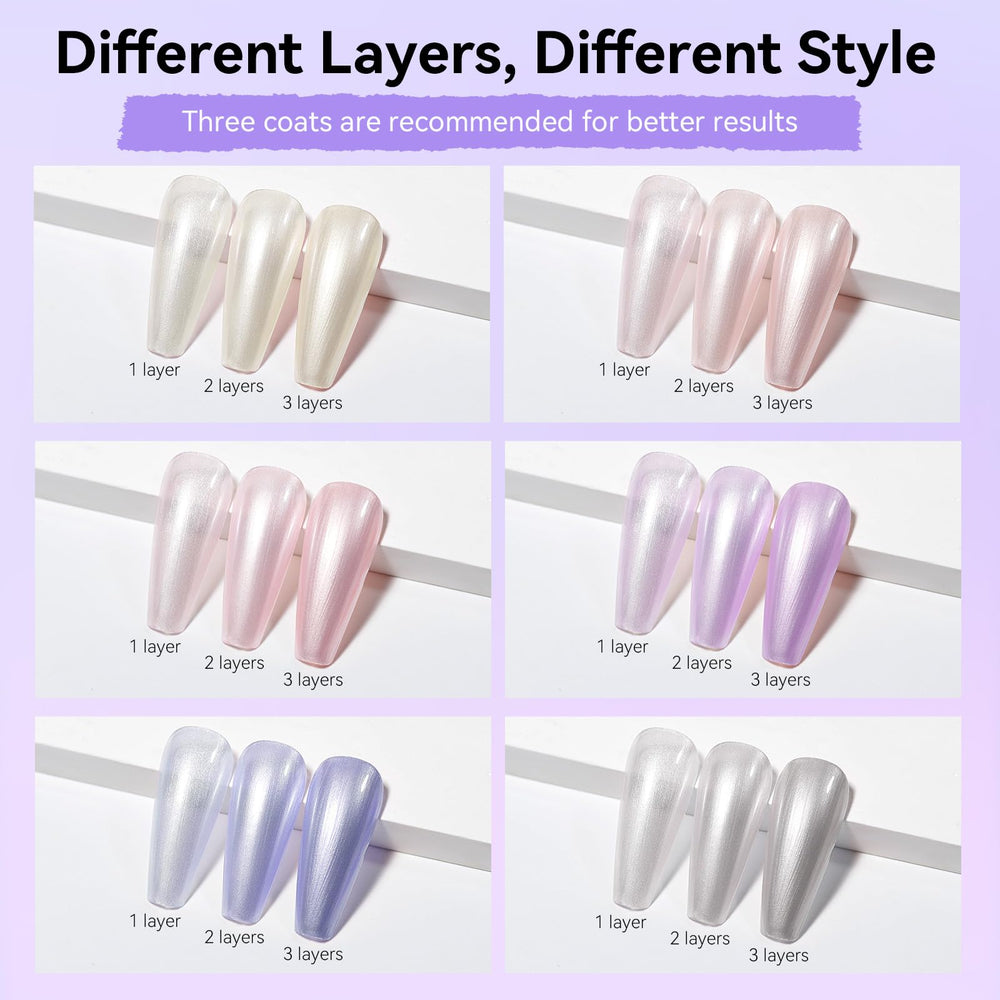 MIZHSE brush close-up demonstrating smooth application and control