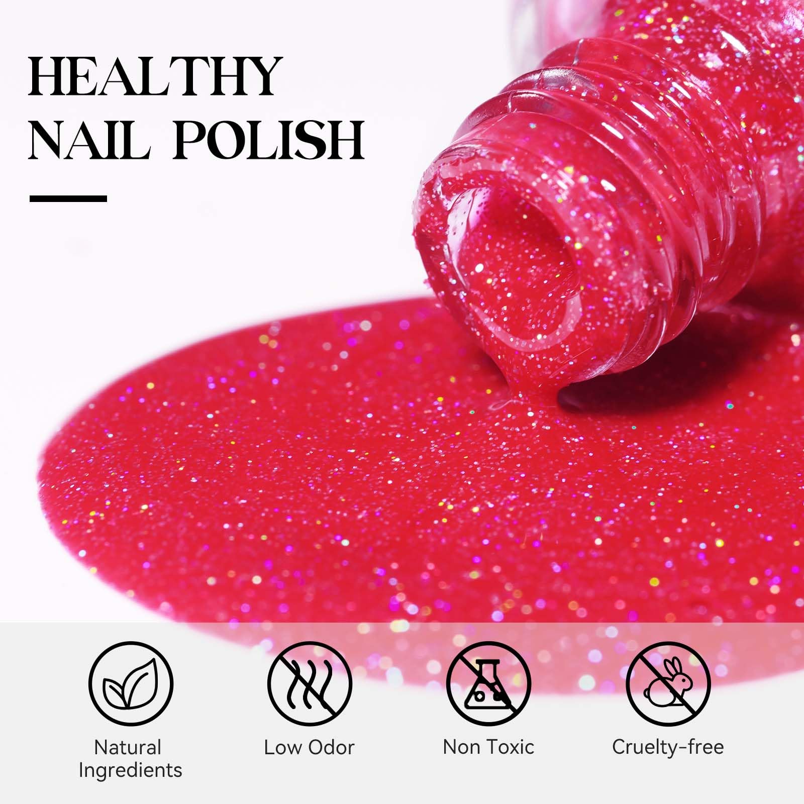 MIZHSE brush and cap close-up showing smooth stroke and easy application