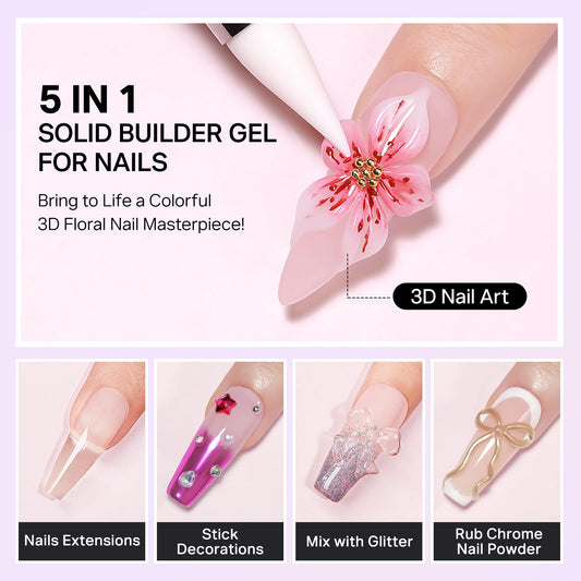 MIZHSE double-head silicone sculpting pen close-up for precise 3D shaping