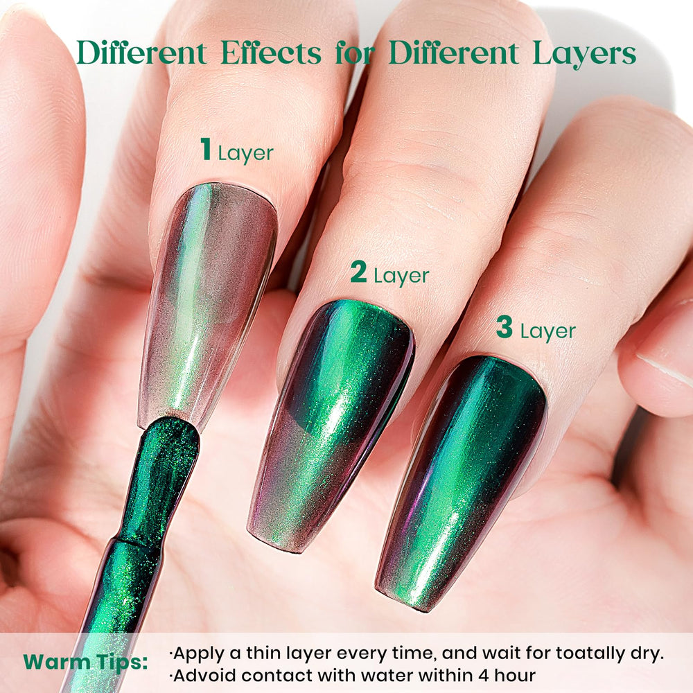MIZHSE hands demonstrating fast air-dry benefit and ready-to-wear nails