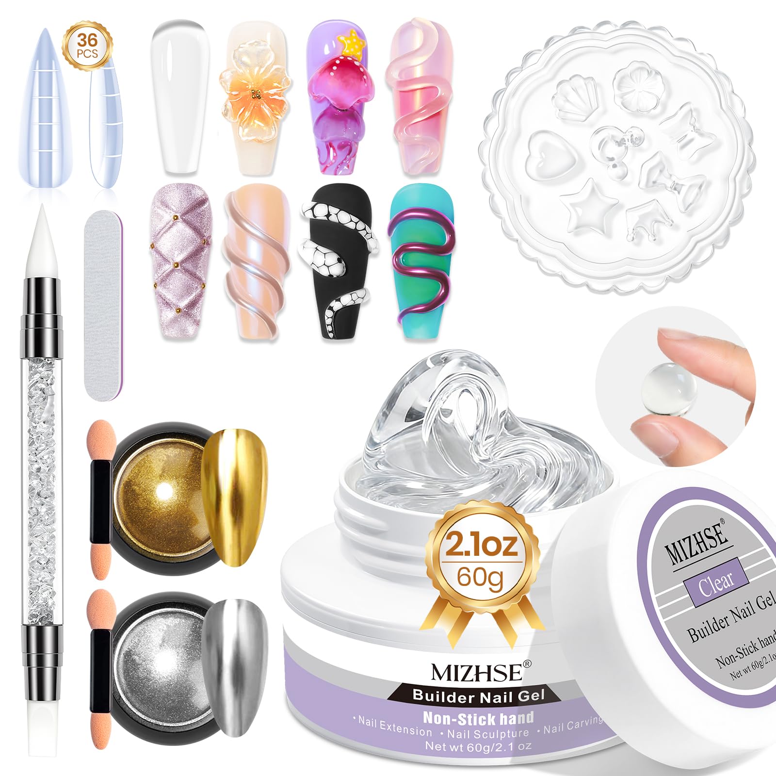 MIZHSE front packaging showing kit contents and benefits