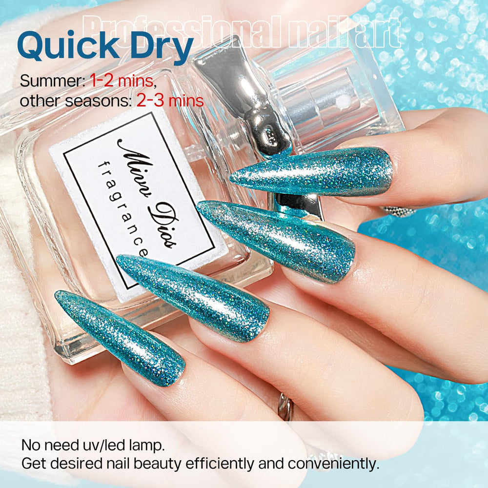 MIZHSE close-up glitter texture highlighting sparkling particles