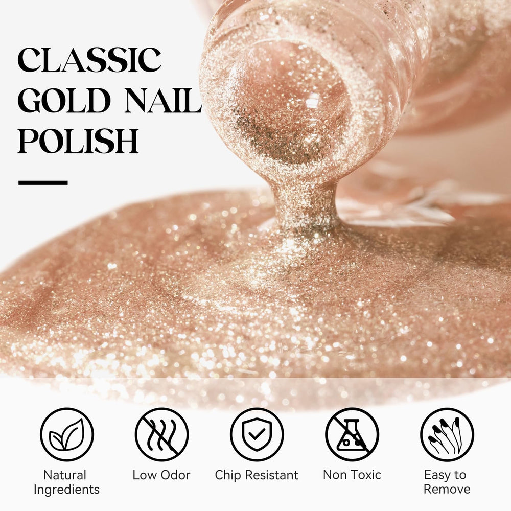MIZHSE glitter texture close-up highlighting dense shimmer for intense coverage