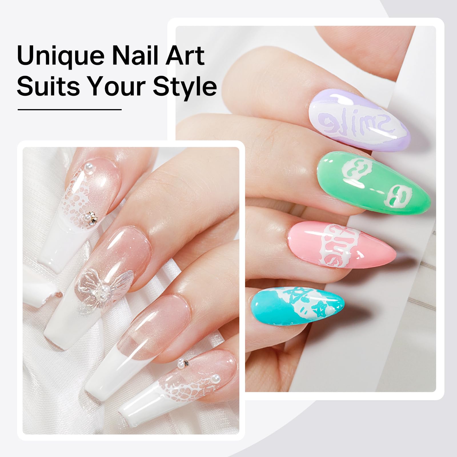MIZHSE manicure in use demonstrating easy at-home application