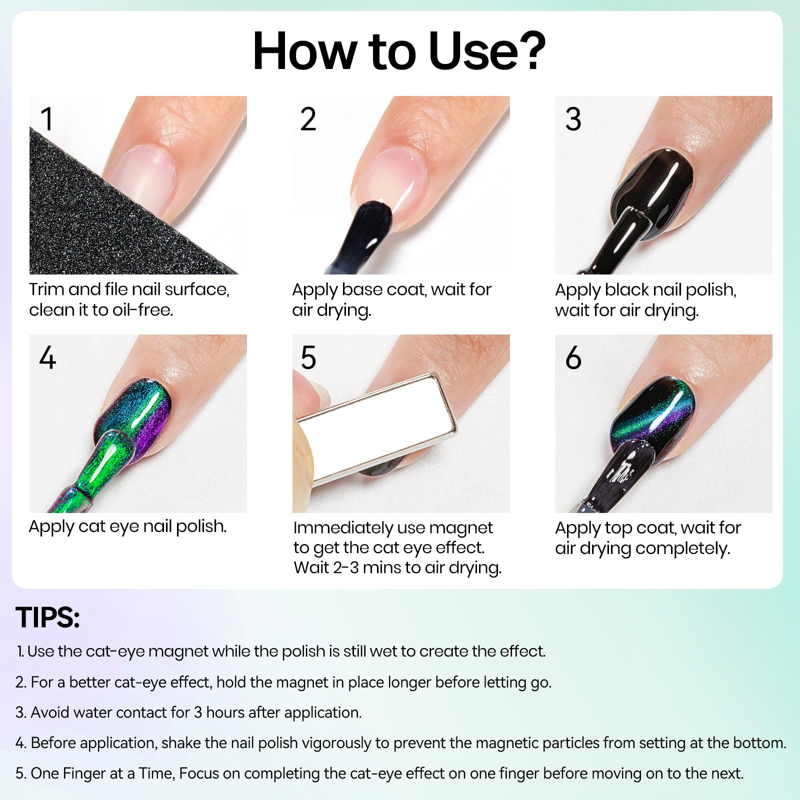 Woman applying MIZHSE polish at home showing quick-dry convenience