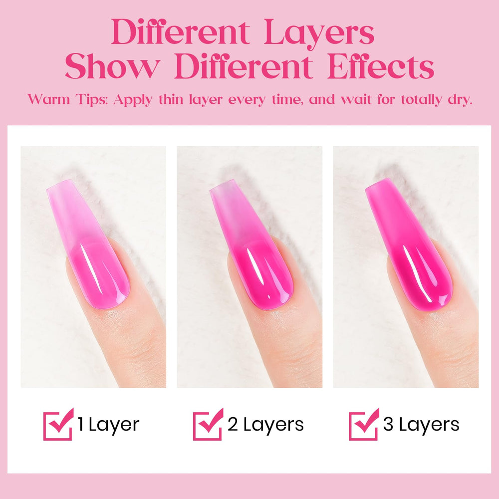 MIZHSE polish being applied during manicure showing fast air-dry convenience