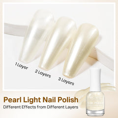 MIZHSE on fingernails lifestyle close-up showing glossy finish and wearable look benefit