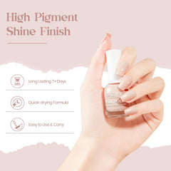 MIZHSE brush stroke close-up displaying smooth pigment and application benefit