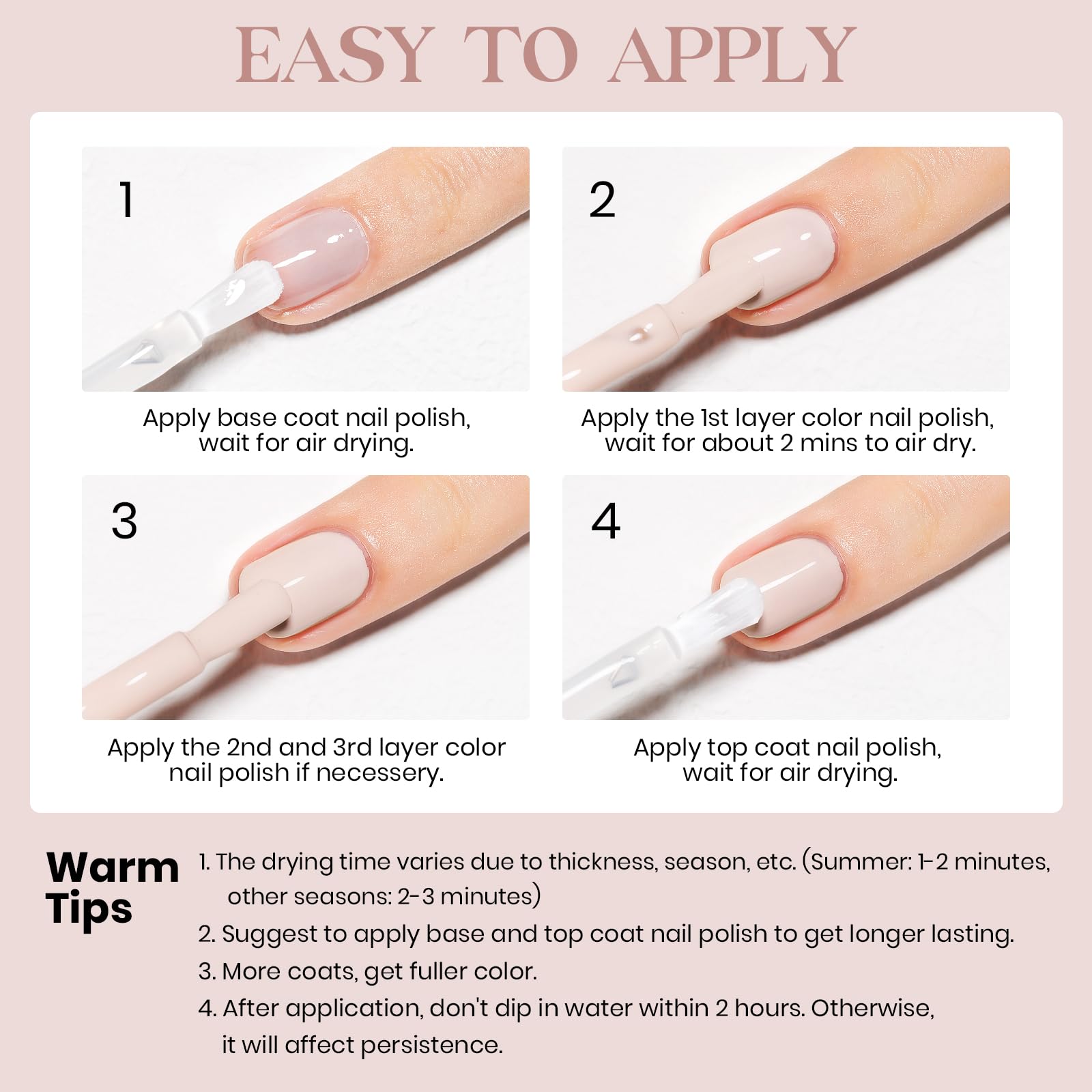 MIZHSE polish in a desk lifestyle setting showing easy at-home manicure benefit