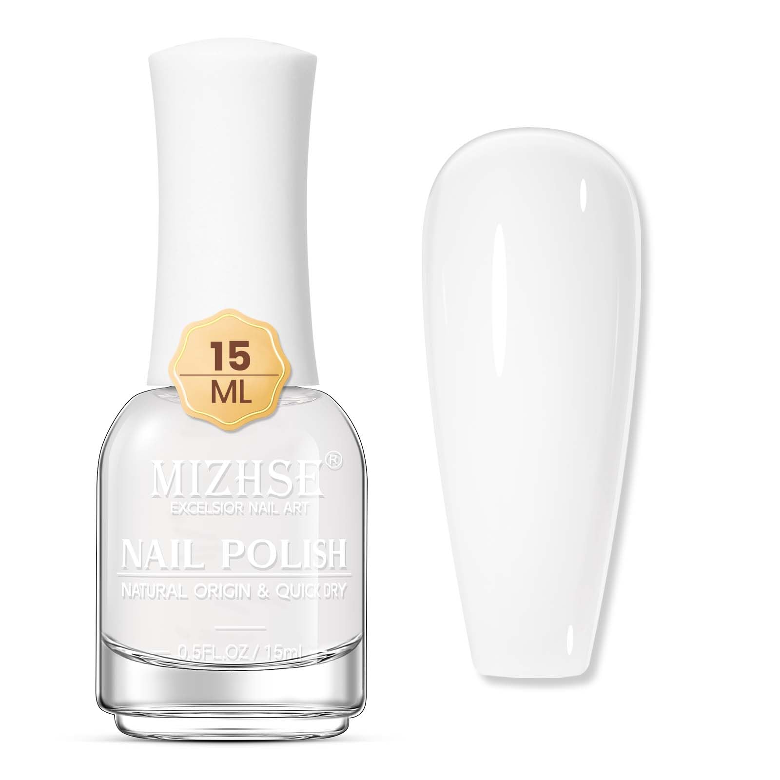 MIZHSE packaging flatlay with bottle and instructions showing included contents