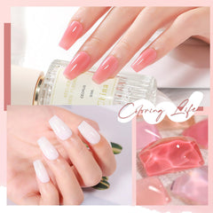 MIZHSE painted nails close-up highlighting even finish and natural look