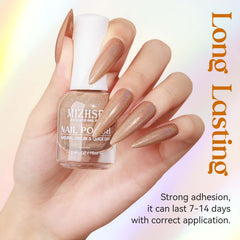 MIZHSE shimmer pigment close-up highlighting laser particles for vibrant effect benefit