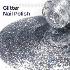 MIZHSE brush close-up with glitter for smooth even application benefit
