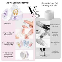 MIZHSE size comparison with hand illustrating jar quantity and scale for DIY