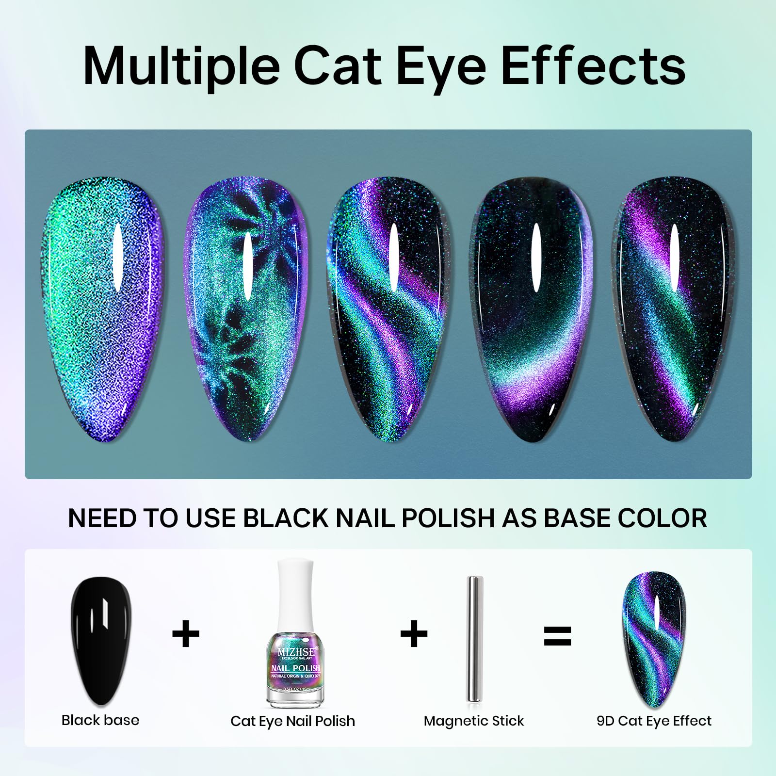 MIZHSE polish surface close-up showing reflective high-gloss finish