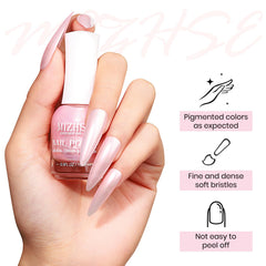 MIZHSE toenail application example showing versatile use for toes