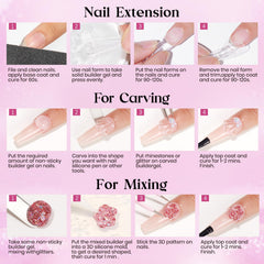 MIZHSE tools and accessories layout with nail file and forms for convenience