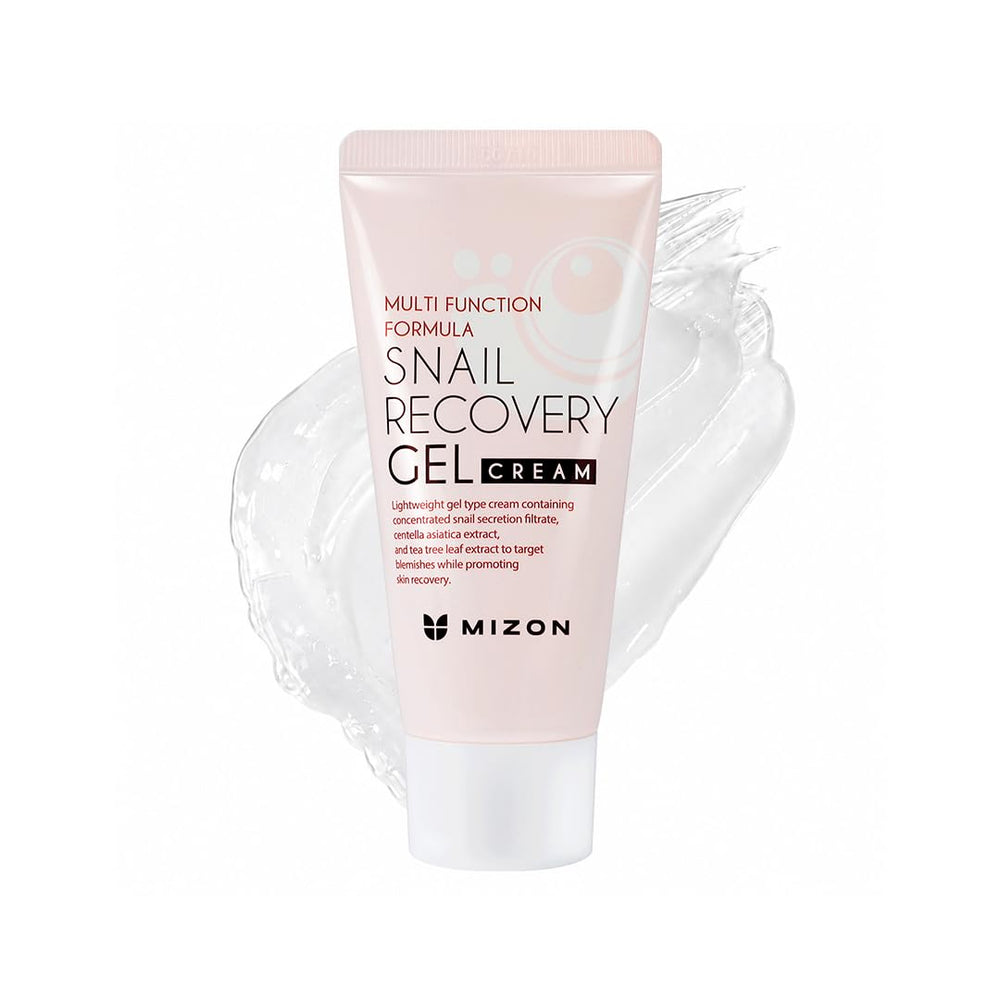 MIZON front jar showing label and compact 45ml size benefit