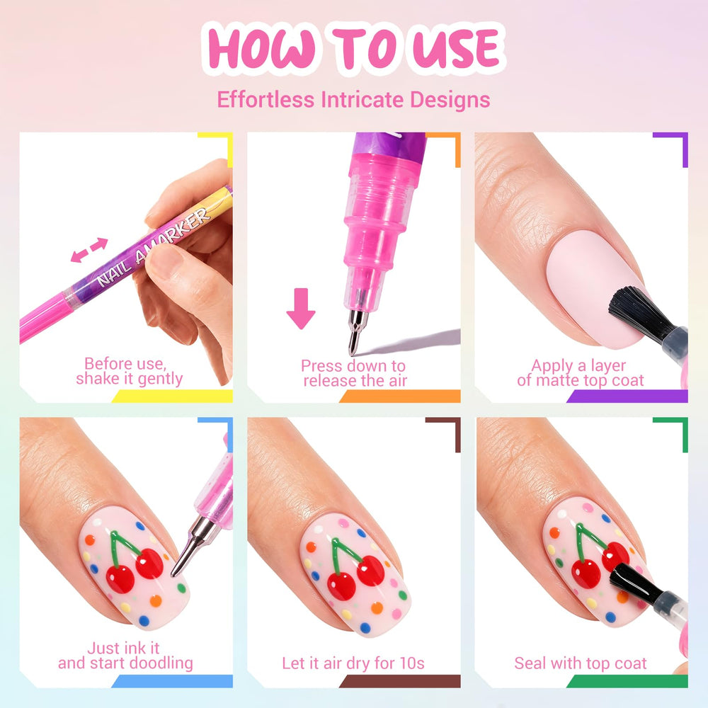 MKNZOME finished manicure on model highlighting crisp long-lasting art