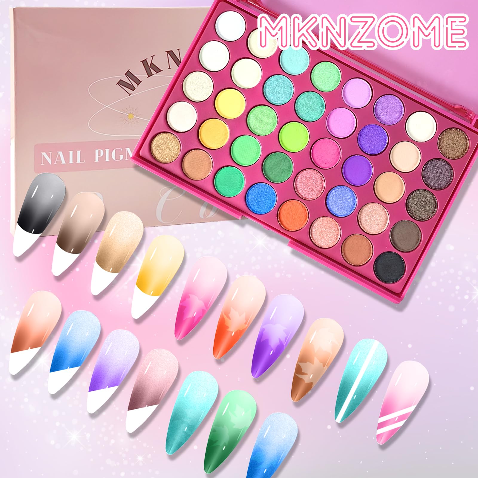 MKNZOME packaging and label showing brand, contents, and professional look