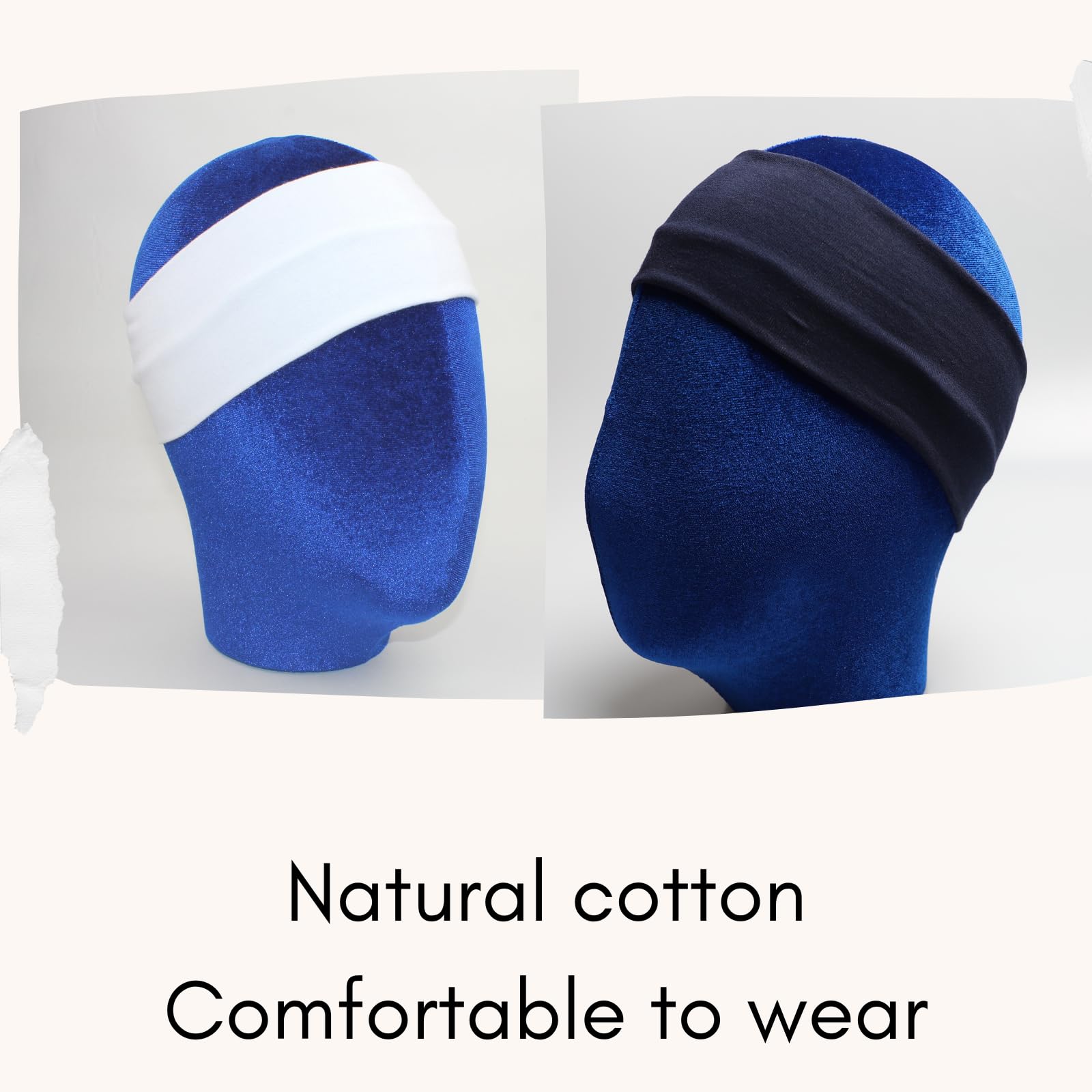 MLMOMVME headband care tag and washing in machine for easy maintenance