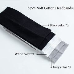 MLMOMVME stacked headbands in three neutral colors for easy outfit coordination