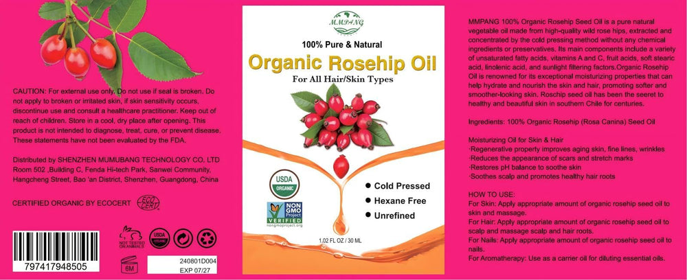 MMPANG botanical roses depiction highlighting natural source benefits