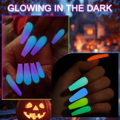 Mnk66 nails in party setting highlighting luminous manicure durability and visual impact