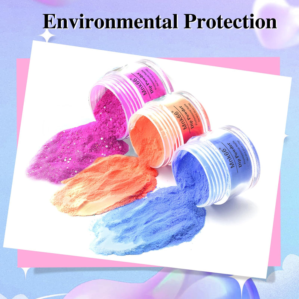 Mnk66 fine powder texture close-up highlighting smooth application and even coverage
