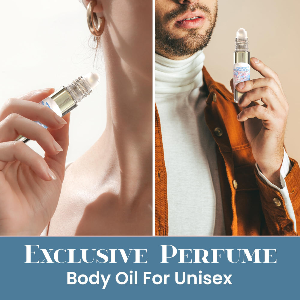 MOBETTER FRAGRANCE OILS bottle inside purse suggesting portability and quick refresh