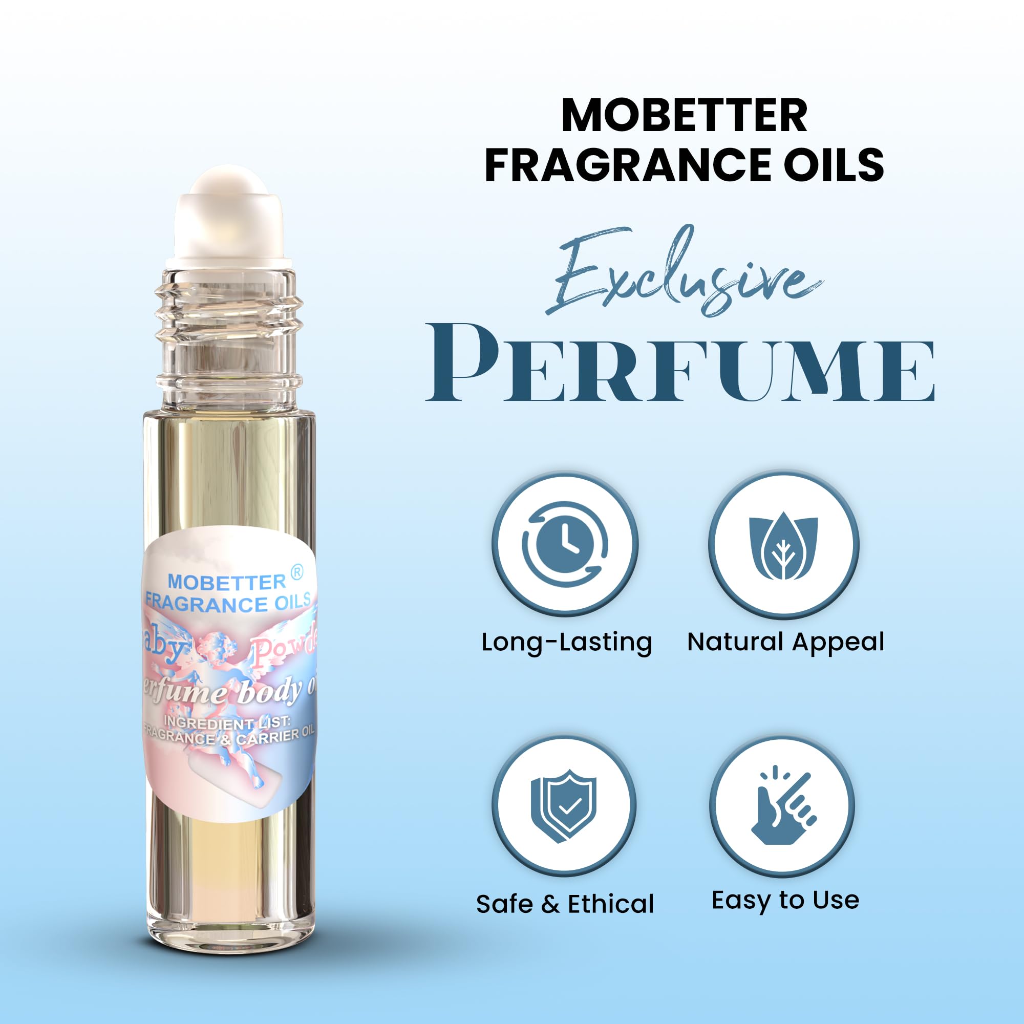 MOBETTER FRAGRANCE OILS rollerball close-up highlighting smooth application and control