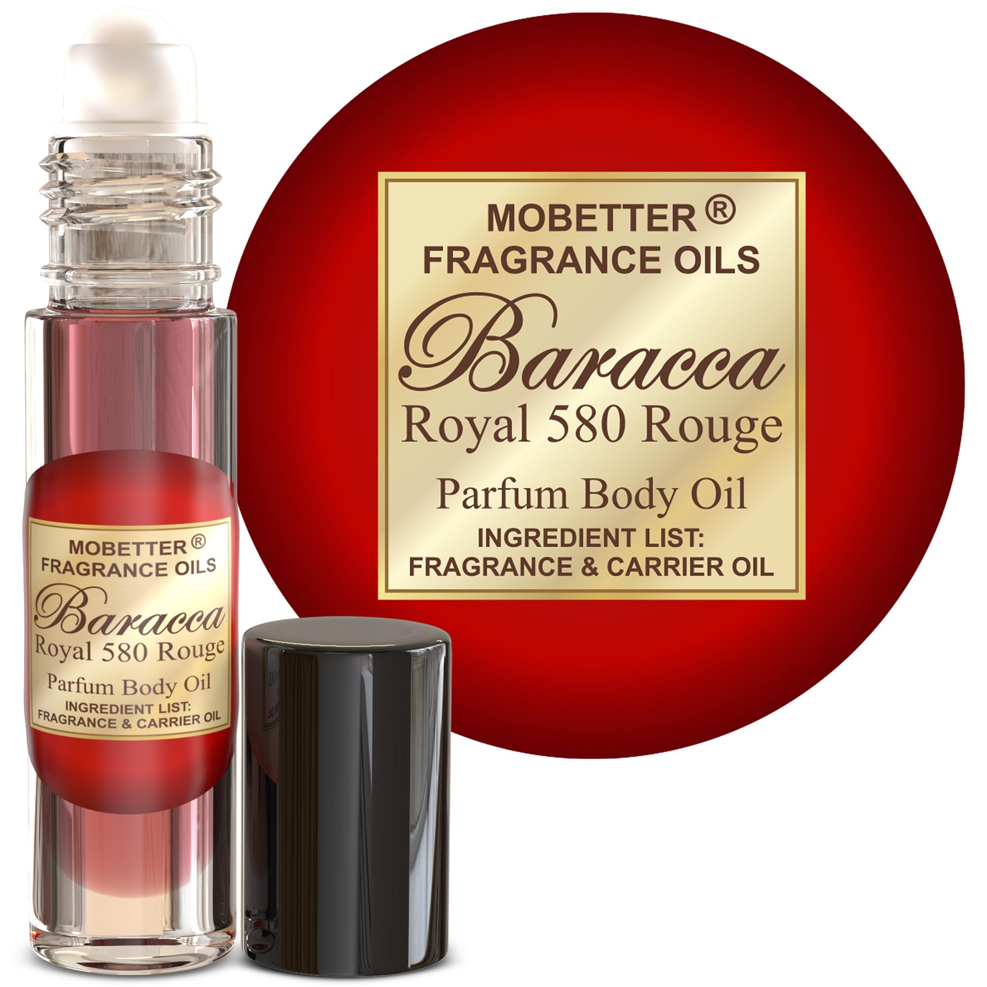 MOBETTER FRAGRANCE OILS front bottle showing compact travel-friendly design and benefit of portability