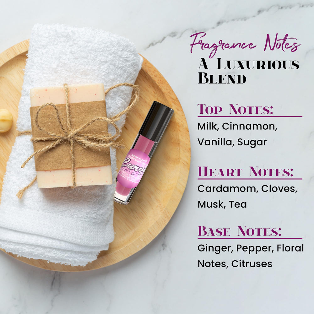 MOBETTER FRAGRANCE OILS pouring small amount on skin for smooth wear