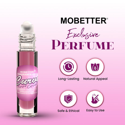 MOBETTER FRAGRANCE OILS roll-on application on wrist for precise scent