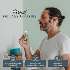 MOBETTER FRAGRANCE OILS application on wrist demonstrating targeted scent