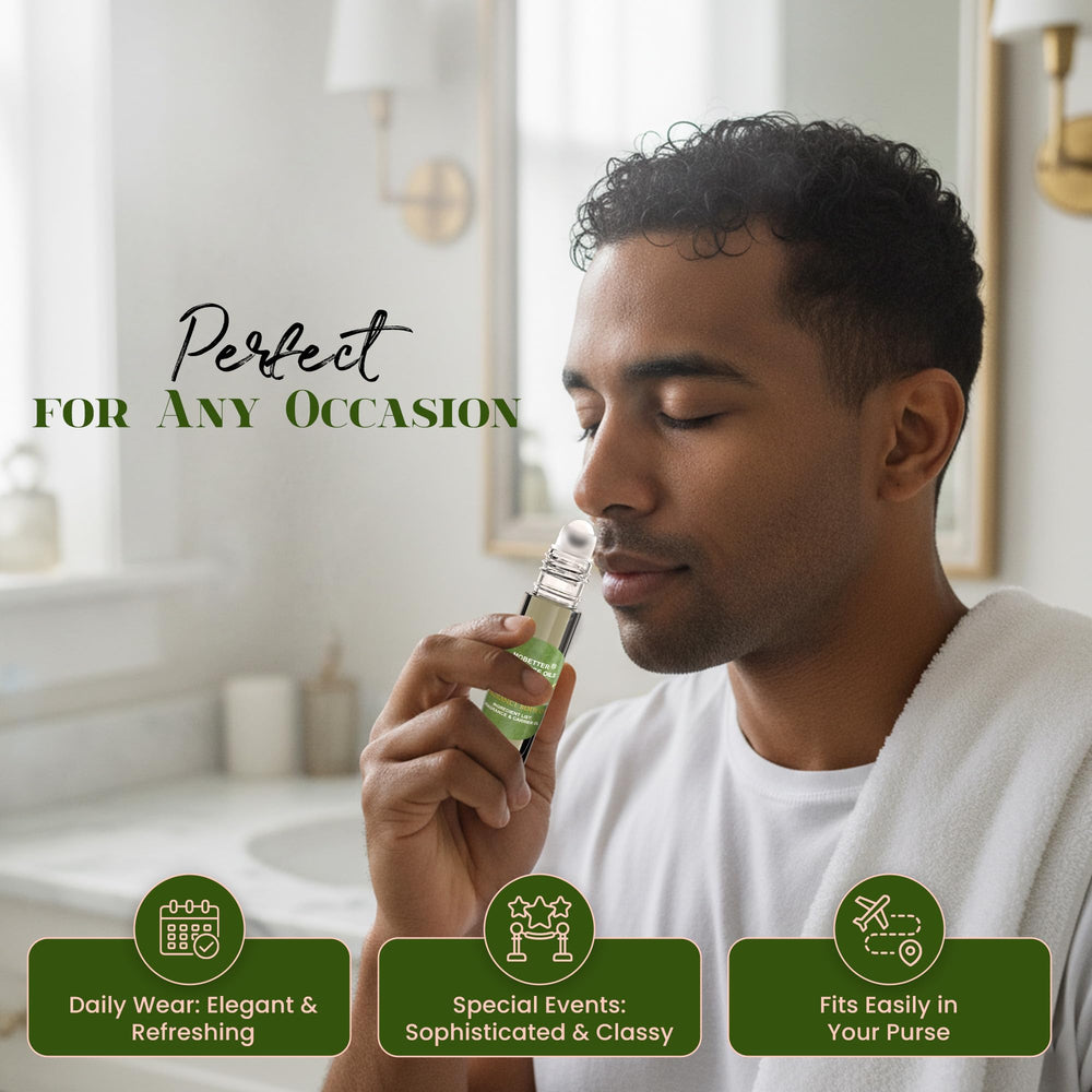 MOBETTER FRAGRANCE OILS inside travel pouch ready for commute or trip convenience