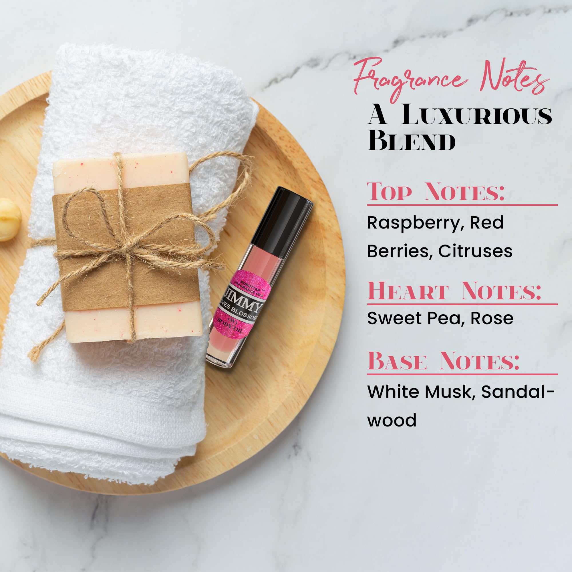 MOBETTER FRAGRANCE OILS in-hand travel-sized bottle ready for purse use and quick refresh