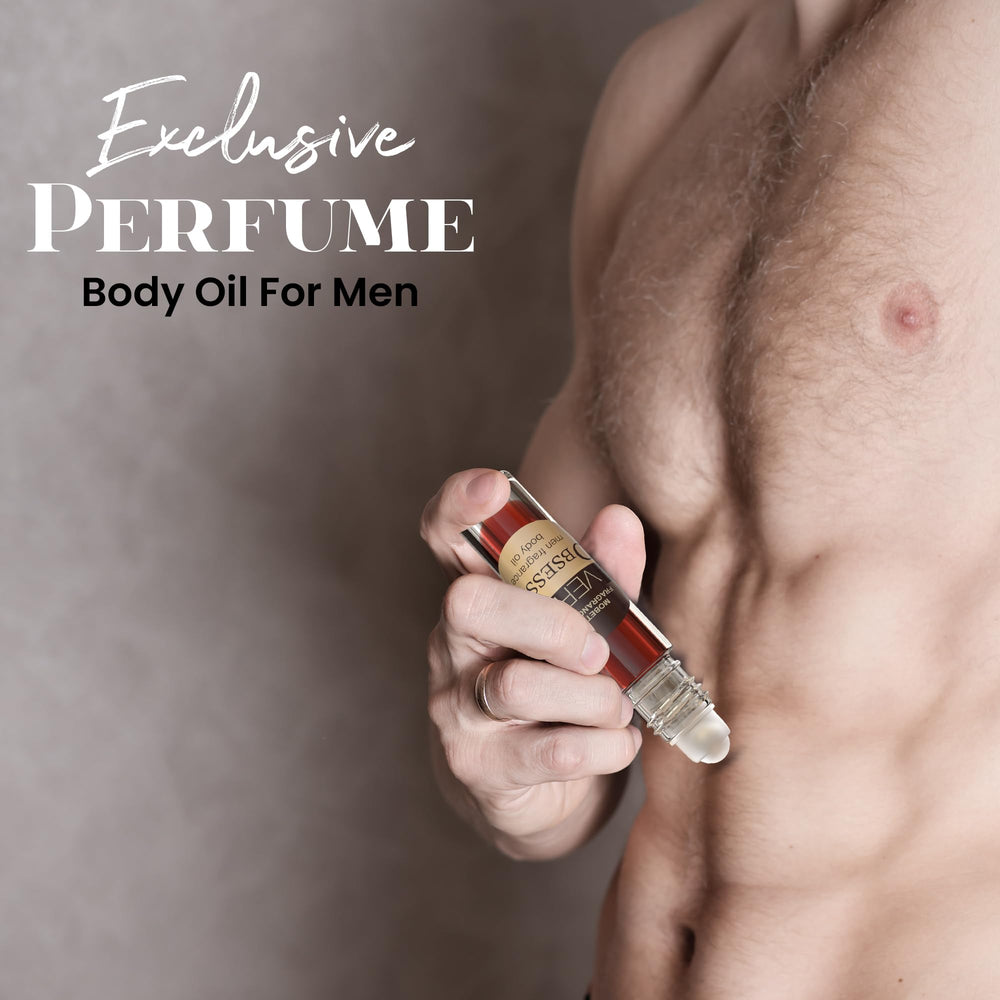 MOBETTER FRAGRANCE OILS lifestyle image of man wearing scent showing subtle confidence benefit