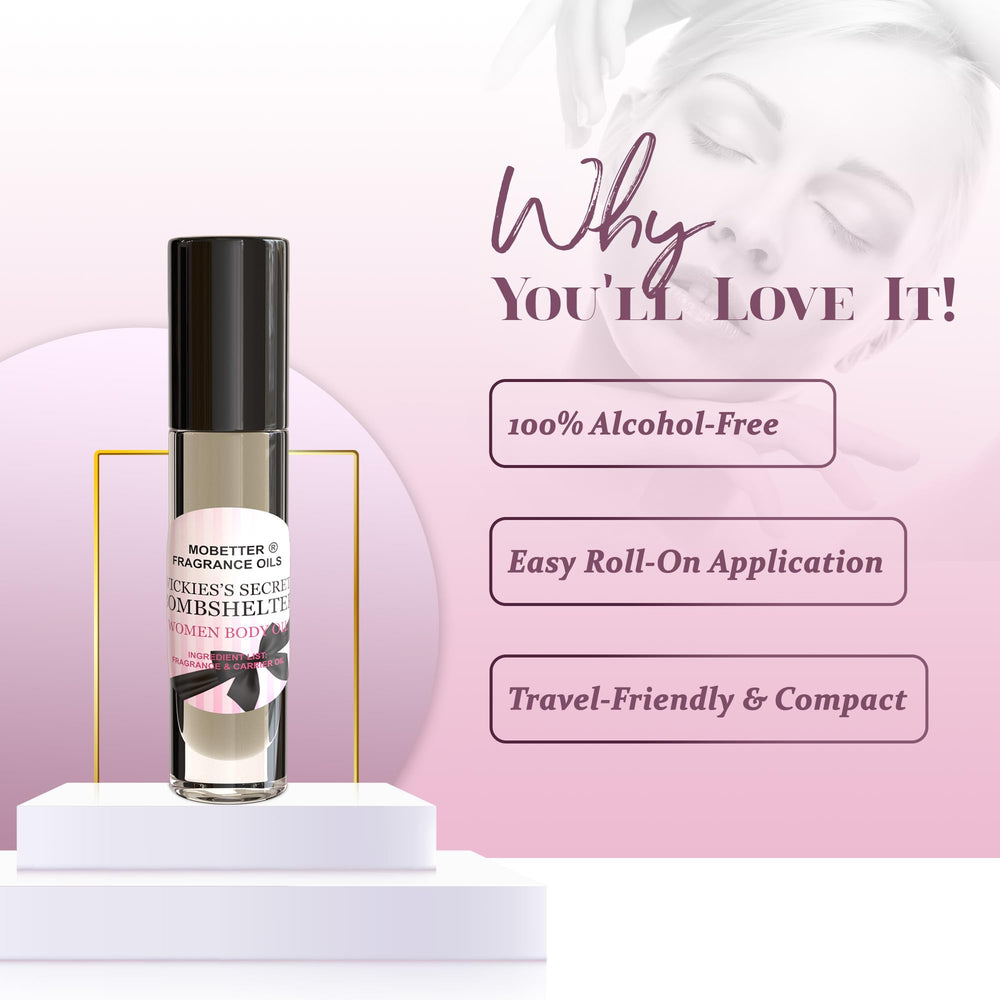 MOBETTER FRAGRANCE OILS oil texture on skin close-up demonstrating long-lasting emollient finish