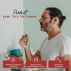 MOBETTER FRAGRANCE OILS travel-sized bottle in hand showing portability benefit