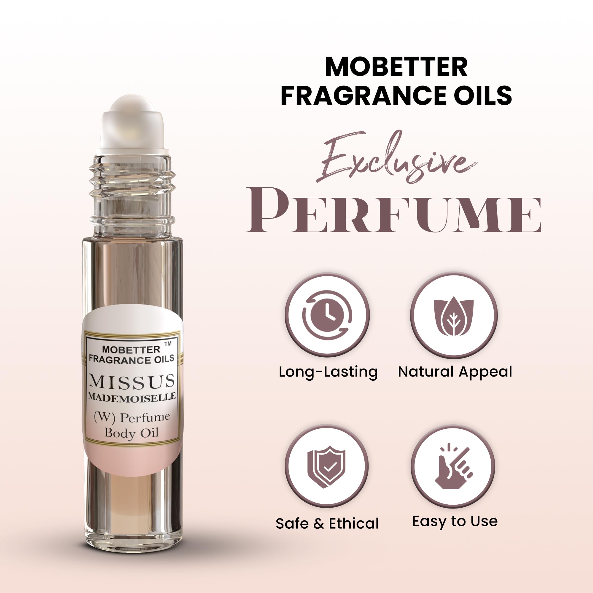 MOBETTER FRAGRANCE OILS applicator detail with metal roller for smooth, precise fragrance application