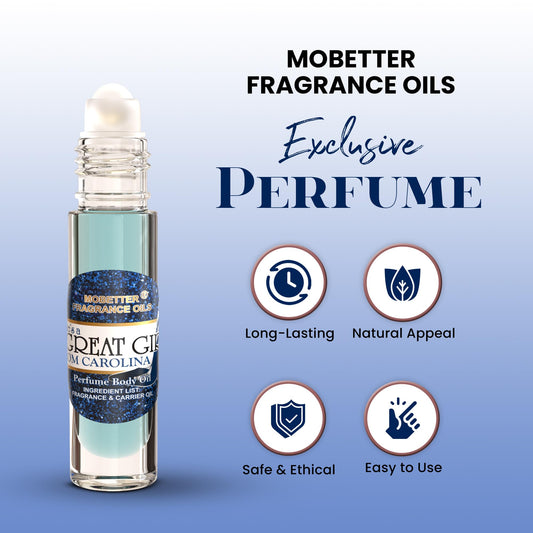 MOBETTER FRAGRANCE OILS close-up of rollerball applicator for precise, mess-free scent application