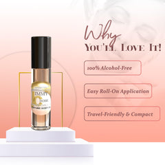 MOBETTER FRAGRANCE OILS travel-size in hand demonstrating portable convenience