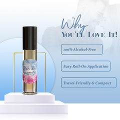 MOBETTER FRAGRANCE OILS bottle in hand for size comparison and portability
