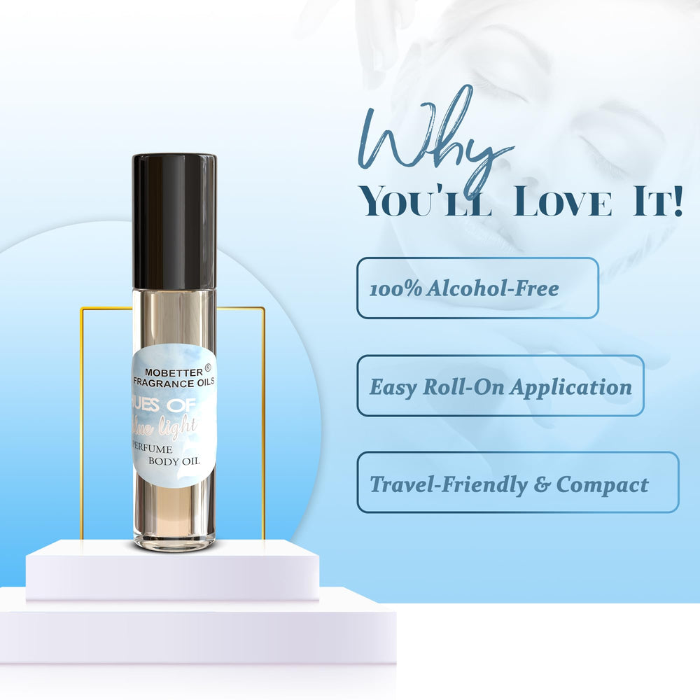 MOBETTER FRAGRANCE OILS texture on skin illustrating non-greasy finish and moisturising benefit