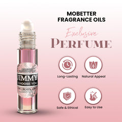 MOBETTER FRAGRANCE OILS roll-on application on wrist demonstrating precise scent placement benefit