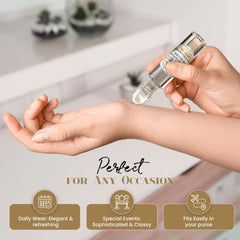 MOBETTER FRAGRANCE OILS next to toiletry bag showing ideal travel companion