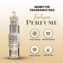 MOBETTER FRAGRANCE OILS close-up roller and cap showing durable applicator benefit
