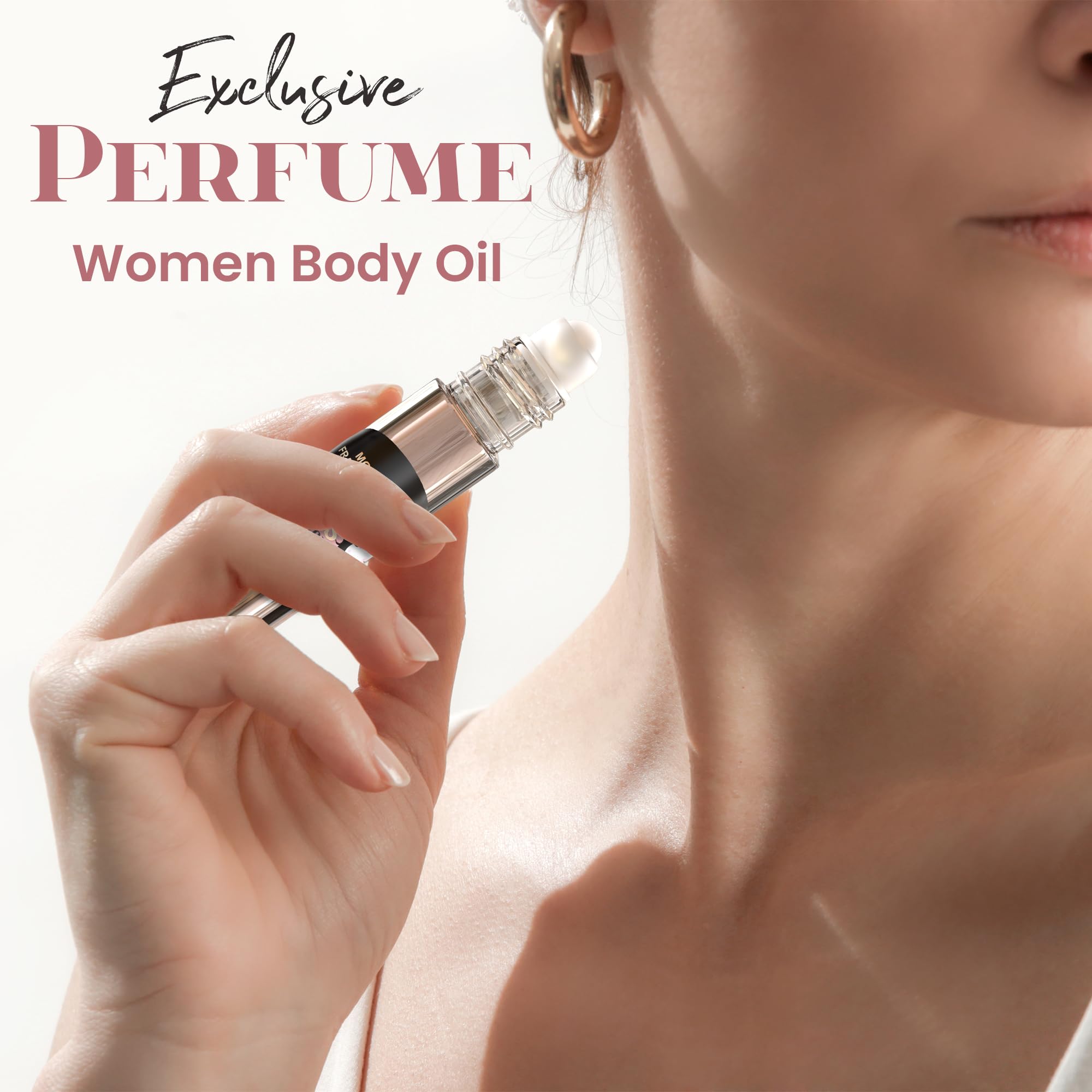 MOBETTER FRAGRANCE OILS in purse with mirror showing on-the-go refresh benefit