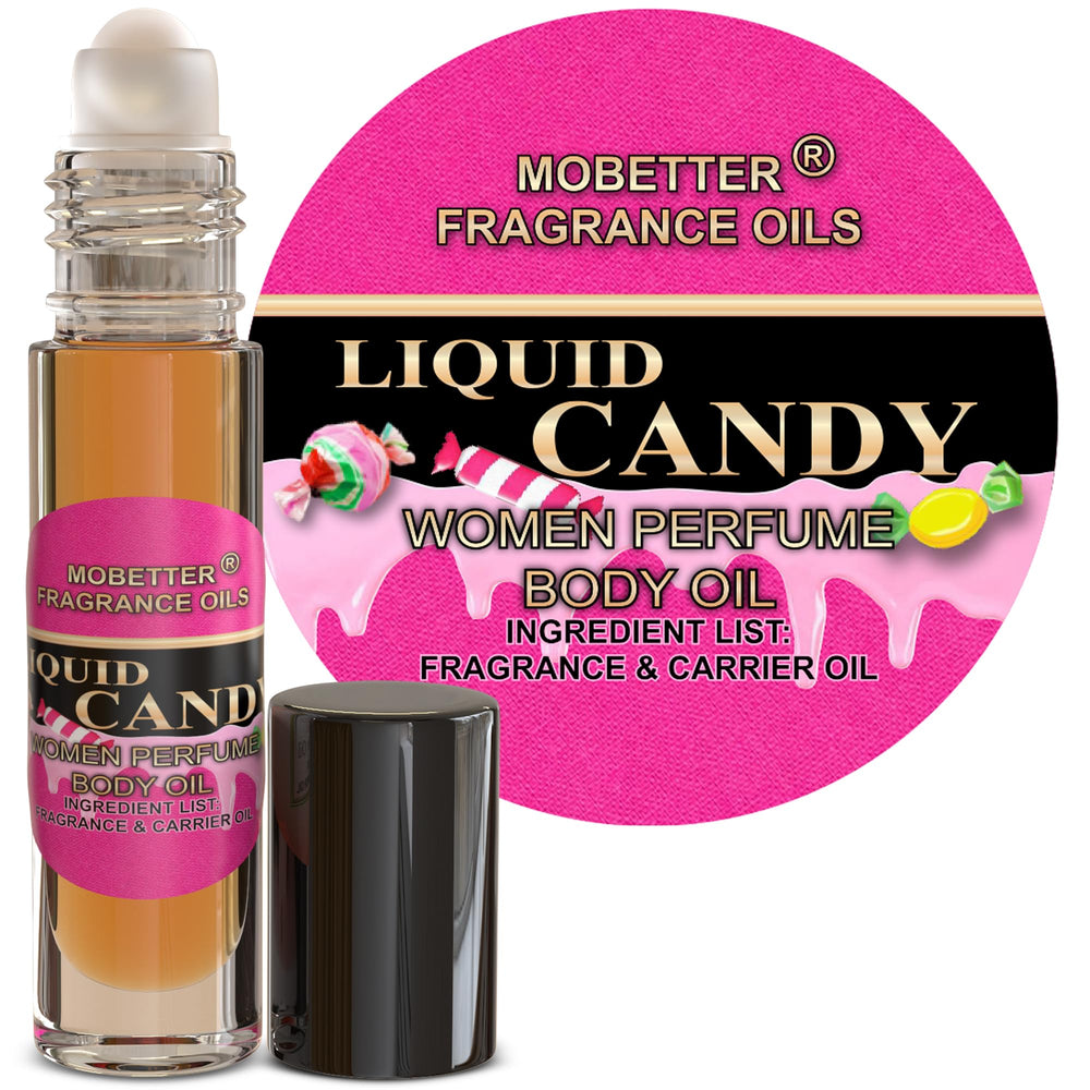MOBETTER FRAGRANCE OILS front packaging showing compact roll‑on and label benefit